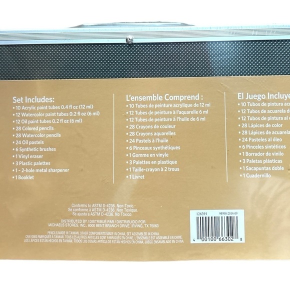 NWT Artist Loft All Media Art Set - 126 piece kit - Picture 2 of 3